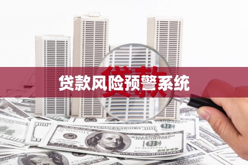 大邑贷款风险预警系统