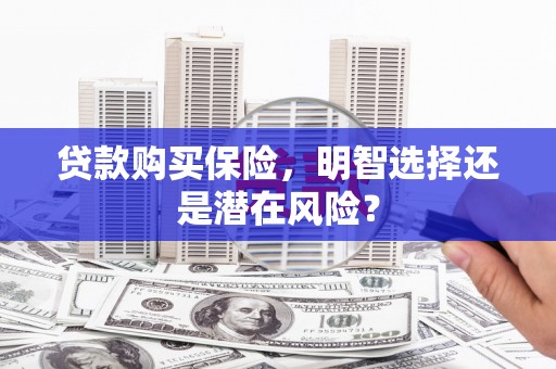 大邑贷款购买保险，明智选择还是潜在风险？