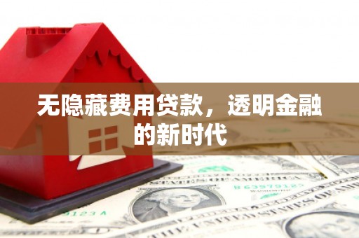 大邑无隐藏费用贷款，透明金融的新时代