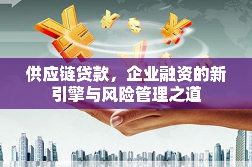 大邑供应链贷款，企业融资的新引擎与风险管理之道