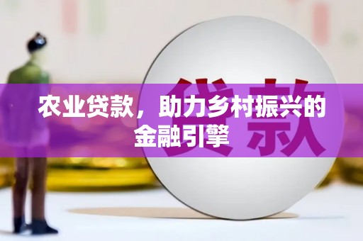 大邑农业贷款，助力乡村振兴的金融引擎