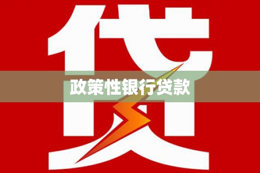 大邑政策性银行贷款