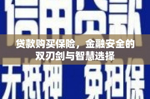 大邑贷款购买保险，金融安全的双刃剑与智慧选择