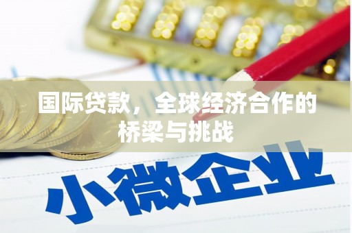 大邑国际贷款，全球经济合作的桥梁与挑战
