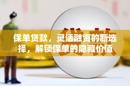 大邑保单贷款，灵活融资的新选择，解锁保单的隐藏价值