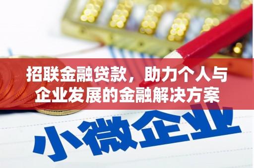 大邑招联金融贷款，助力个人与企业发展的金融解决方案