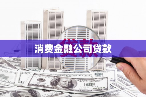 大邑消费金融公司贷款