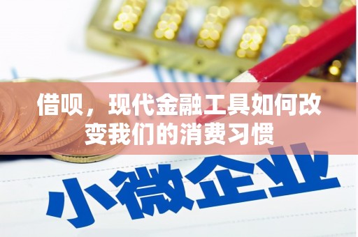 大邑借呗，现代金融工具如何改变我们的消费习惯