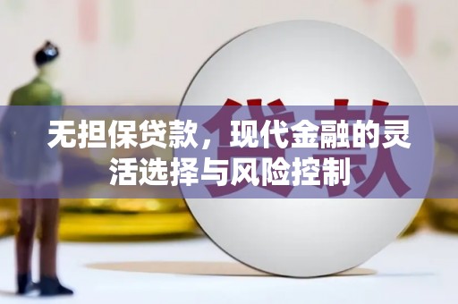 大邑无担保贷款，现代金融的灵活选择与风险控制