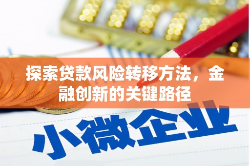 大邑探索贷款风险转移方法，金融创新的关键路径