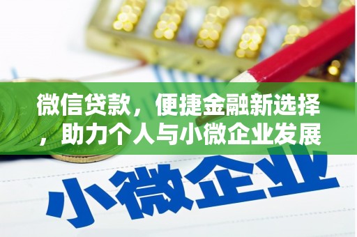大邑微信贷款，便捷金融新选择，助力个人与小微企业发展