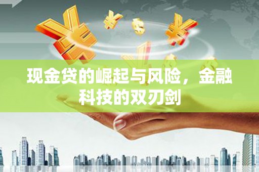 大邑现金贷的崛起与风险，金融科技的双刃剑