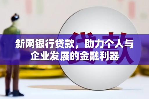 大邑新网银行贷款，助力个人与企业发展的金融利器