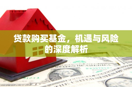 大邑贷款购买基金，机遇与风险的深度解析