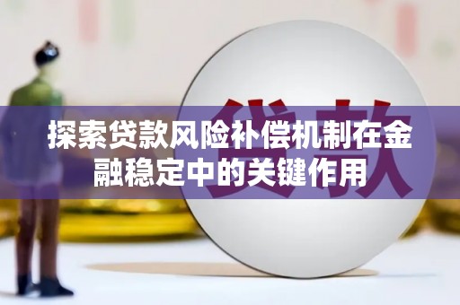 大邑探索贷款风险补偿机制在金融稳定中的关键作用