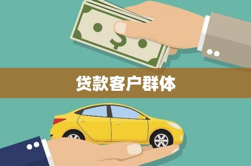 大邑贷款客户群体