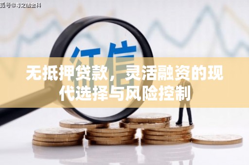 大邑无抵押贷款，灵活融资的现代选择与风险控制