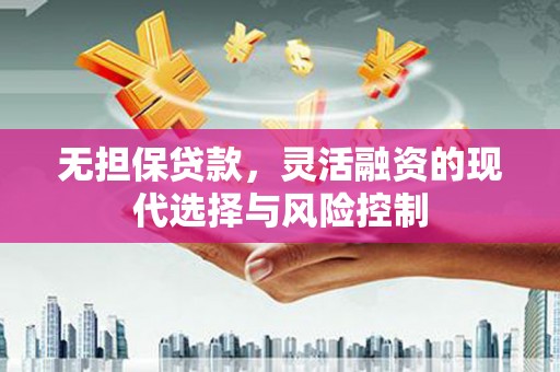 大邑无担保贷款，灵活融资的现代选择与风险控制