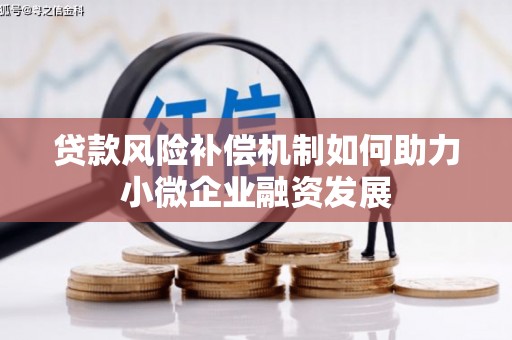 大邑贷款风险补偿机制如何助力小微企业融资发展