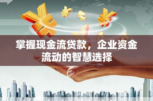 大邑掌握现金流贷款，企业资金流动的智慧选择