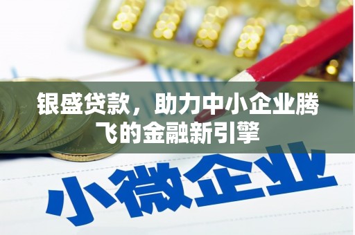 大邑银盛贷款，助力中小企业腾飞的金融新引擎