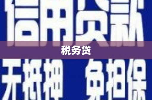 大邑税务贷