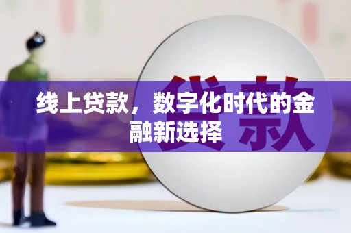 大邑线上贷款，数字化时代的金融新选择