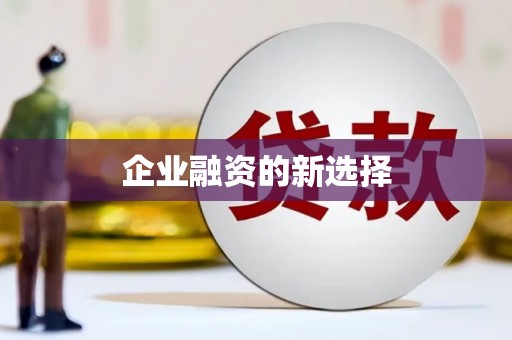 大邑企业融资的新选择