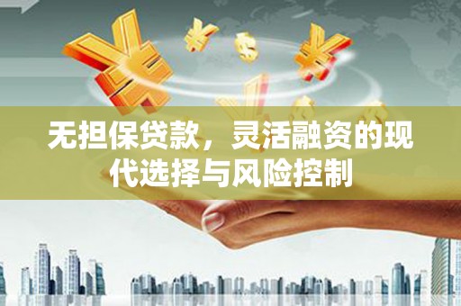 大邑无担保贷款，灵活融资的现代选择与风险控制