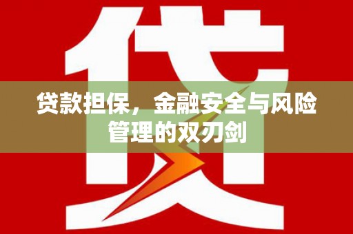 大邑贷款担保，金融安全与风险管理的双刃剑