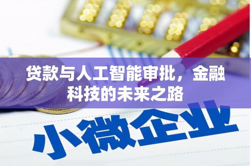 大邑贷款与人工智能审批，金融科技的未来之路