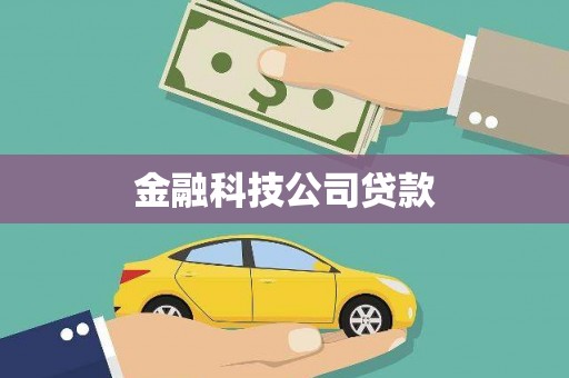 大邑金融科技公司贷款
