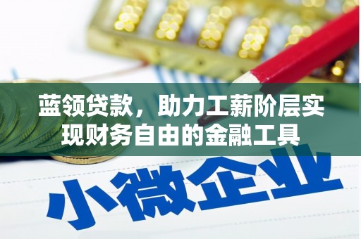 大邑蓝领贷款，助力工薪阶层实现财务自由的金融工具
