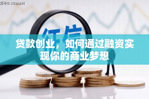 大邑贷款创业，如何通过融资实现你的商业梦想