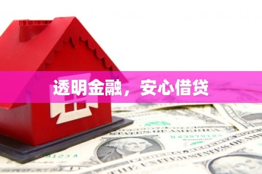 大邑透明金融，安心借贷