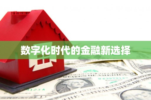 大邑数字化时代的金融新选择