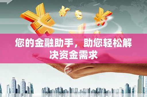 大邑您的金融助手，助您轻松解决资金需求