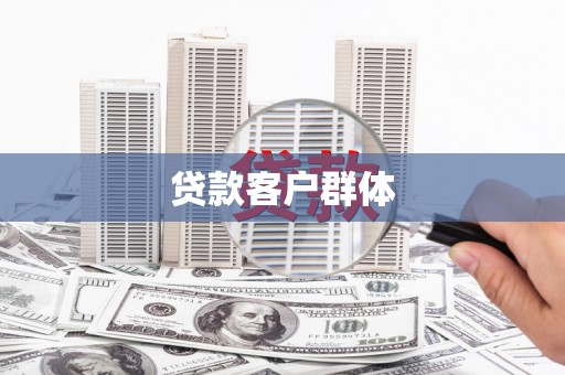 大邑贷款客户群体