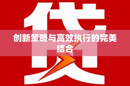 大邑创新策略与高效执行的完美结合